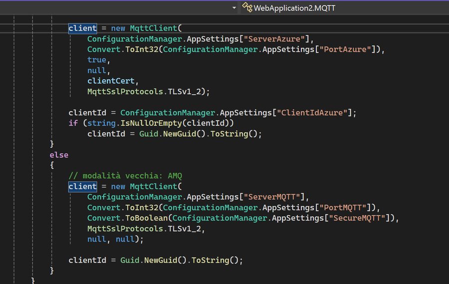 Software su misura in C#: client MQTT in Visual Studio